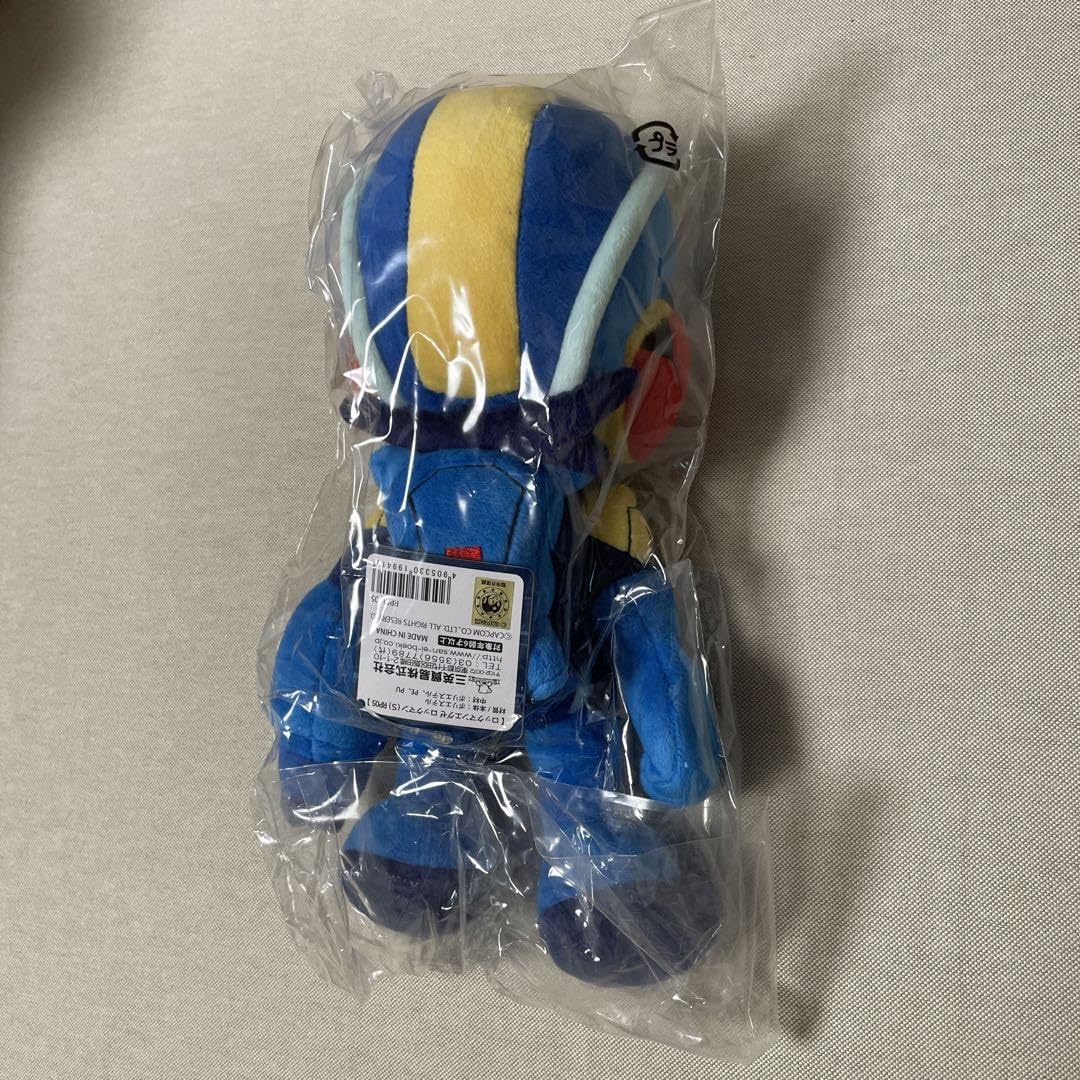 ロックマンエグゼ　ぬいぐるみ Mサイズ　三英貿易 ロックマンエグゼ ぬいぐるみ Mサイズ 三英貿易株式会社 - メルカリ